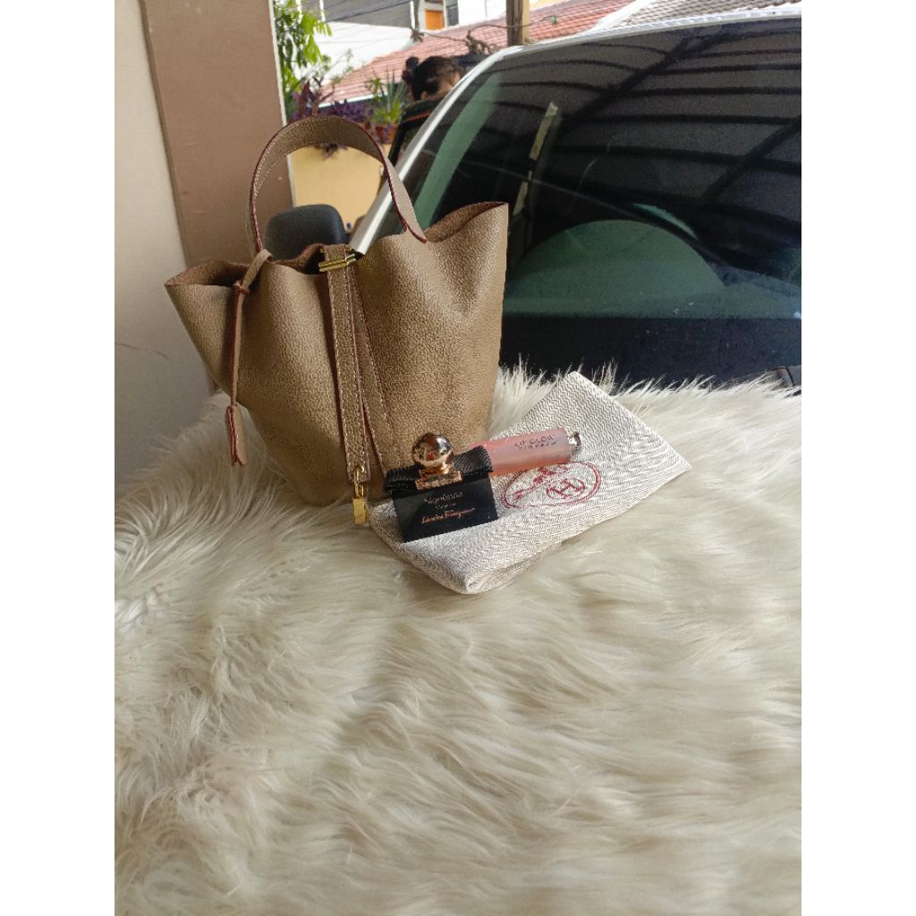 Tas picotin leather jakcpot