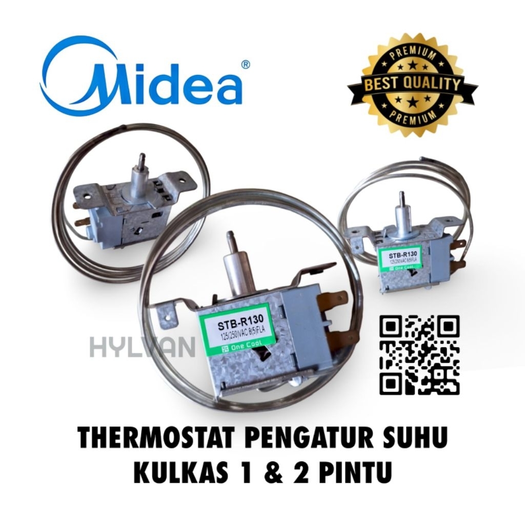 TERMOSTAT | THERMOSTAT PENGATUR SUHU KULKAS 1 & 2 PINTU MIDEA