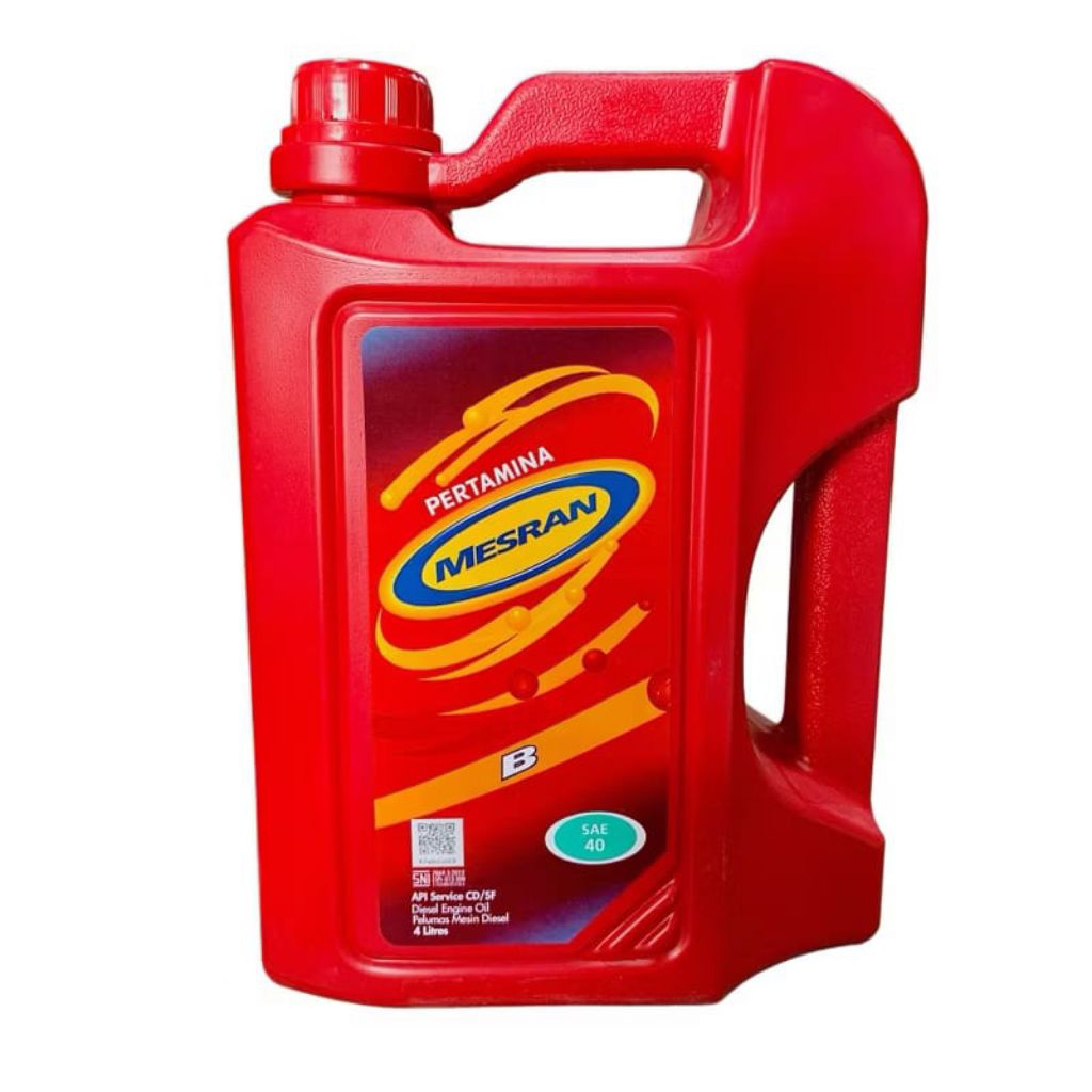 Oli Mobil Mesran B 4L