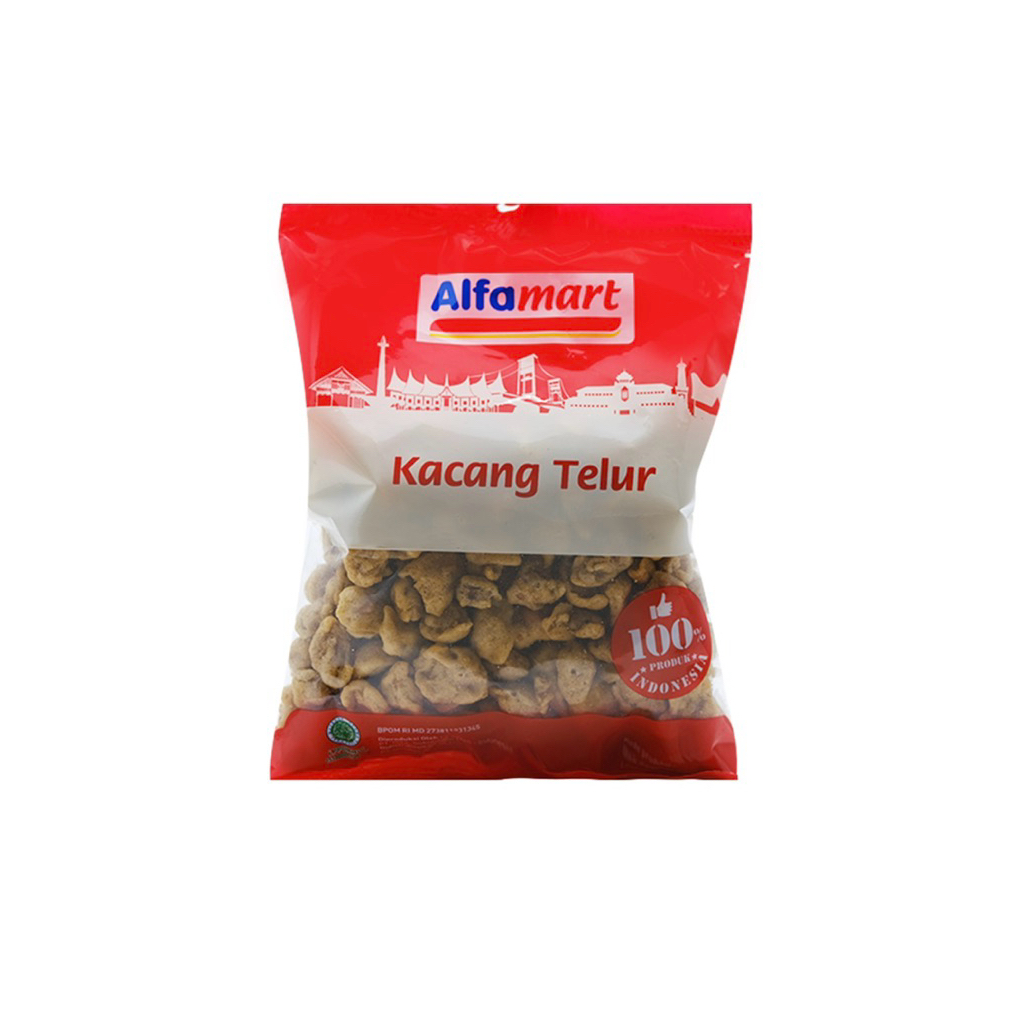 

Kacang Telur Merek Alfamart Isi 150 gram