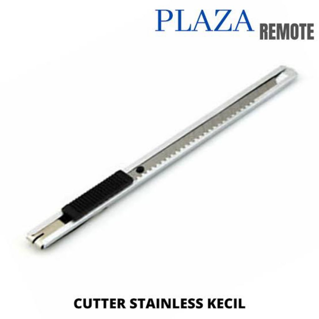 

Pisau Cutter Besi Mini / Pisau Cutter Stainless / Cutter Stainless Cutter Renceng Termurah ART Knife Sharp Portable Mini Auto-lock PRECISION KNIFE