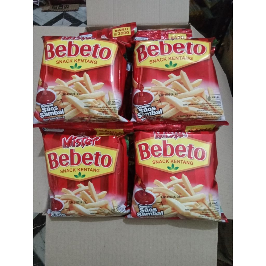 

Ciki Mister Bebeto |Snack Kentang /rcg