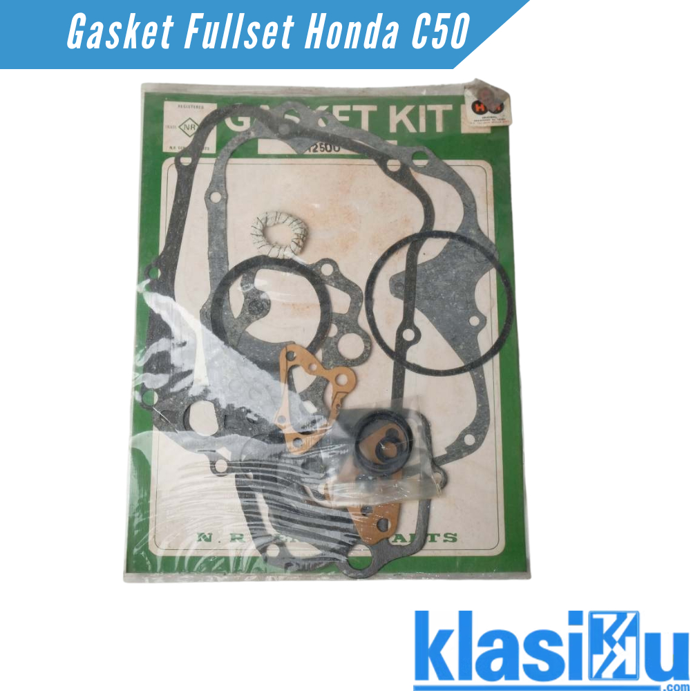 Paking Blok Mesin Fullset Honda C50 C70 C700 Gasket Perpak Mesin Honda Supercub C50 c70 Pispot Full 