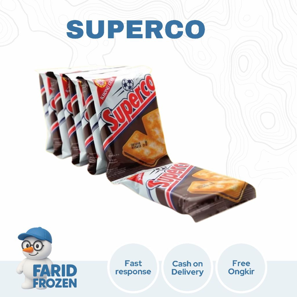 

KHONG GUAN SUPERCO BISKUIT COKLAT 14GR X 10 ( 1 RENCENG ISI 10 PCS)
