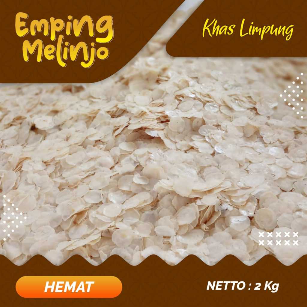 

Emping Melinjo Khas Limpung PAKET 2 KG
