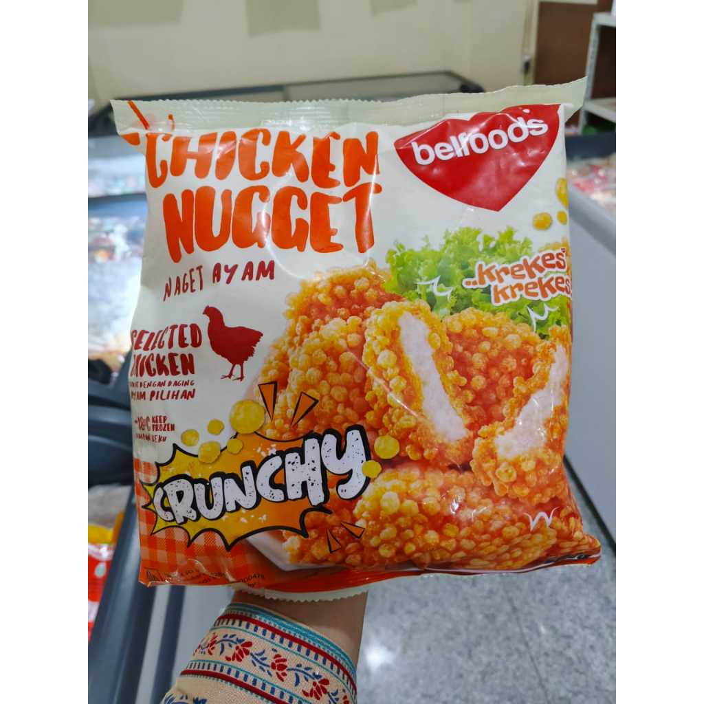 

Belfood nuget crunchy 500 g