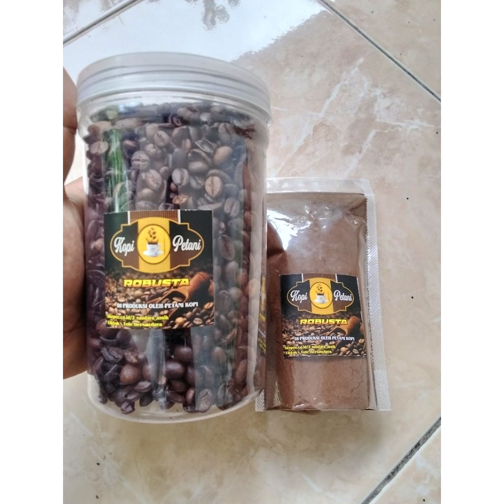 

BUBUK KOPI ROBUSTA MURNI LERENG ARGOPURO