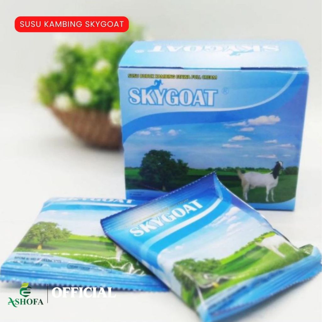 SKYGOAT Susu Etawa Skygoat Susu Kambing Bubuk Per Box 10 Sachet | SKYGOAT ORIGINAL