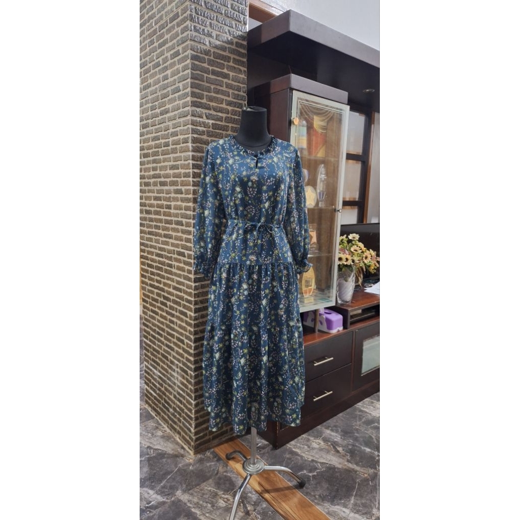 Dress sifon vintage/ Dress sifon Jumbo premium