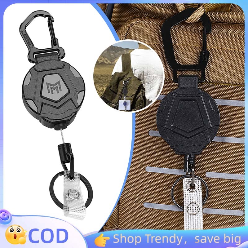 Carbiner Keychain Karbiner Gantungan Kunci Retractable Carabiner Keychain Gantungan Kunci Carbiner
