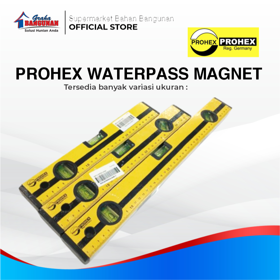PROHEX WATERPASS MAGNET 12" 14" 18" 36" 48" INCH