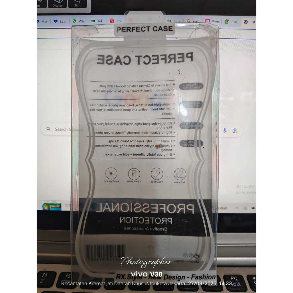 PACKINGAN CASE MIKA PLASTIK FASHION CASE PAPA CASE HP PACKING