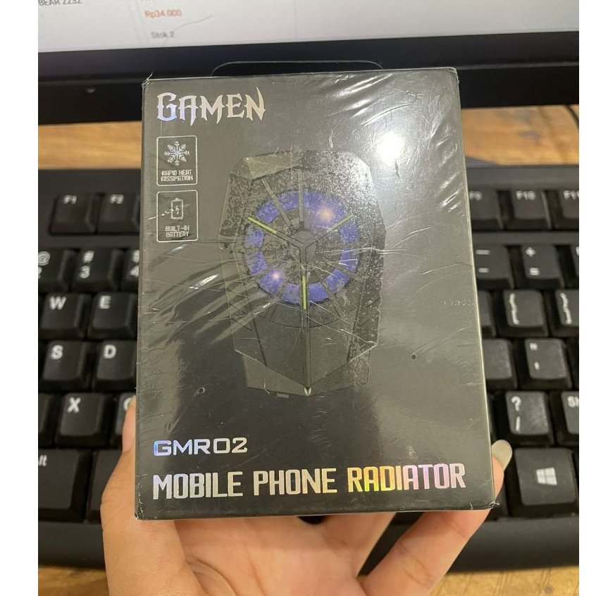 KIPAS PENDINGIN HP KIPAS GAMING SMARTPHONE UTK YANG SUKA MAIN GAME DI HP
