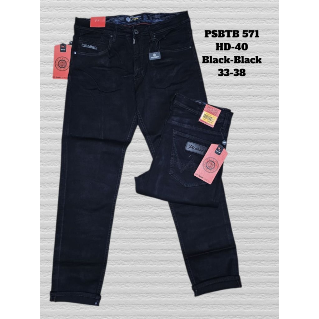 celana panjang jeans picasso slimfit original premium