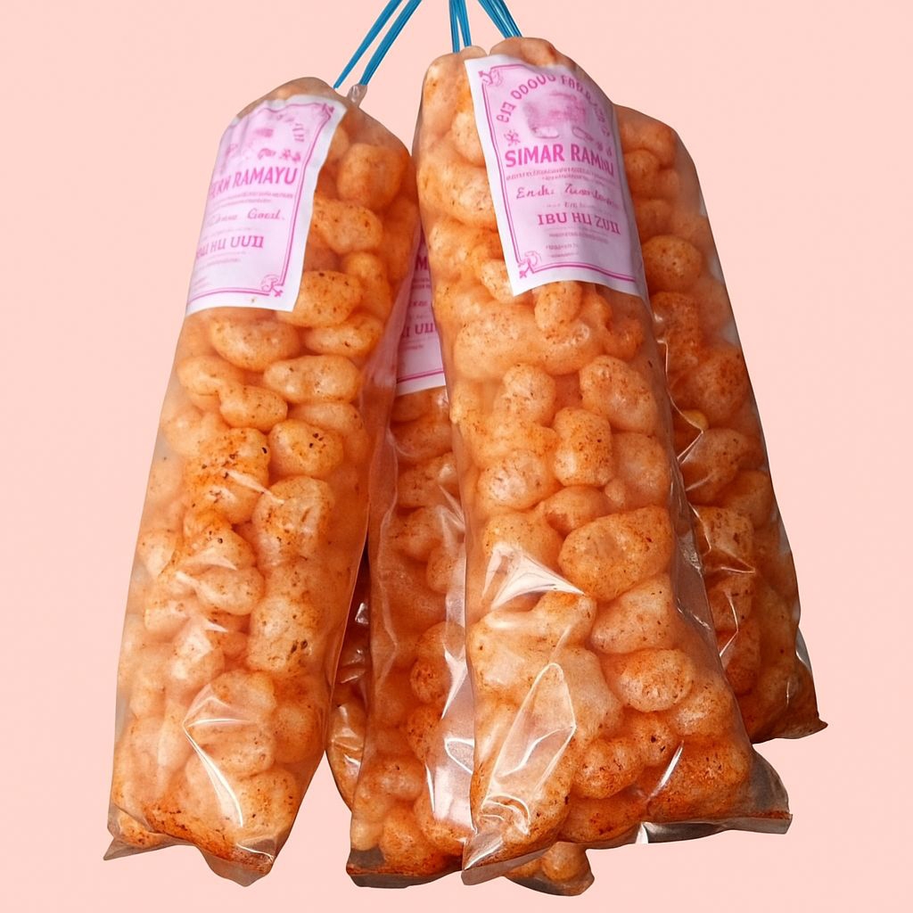 

KERUPUK DOROKDOK GARUT / KERUPUK KULIT SAPI / KEMASAN GULING