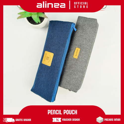 

Tempat Pensil Aesthetic Bentuk Segitiga Deli H926 H927 Biru Abu Coklat Bahan Kain atau EVA