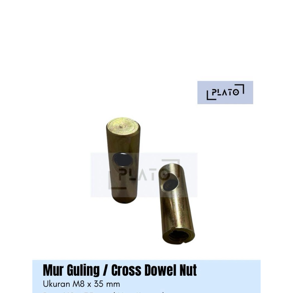 Mur Guling / Cross Dowel Nut / Barrel Nut / Mur Palu / Mur Palang