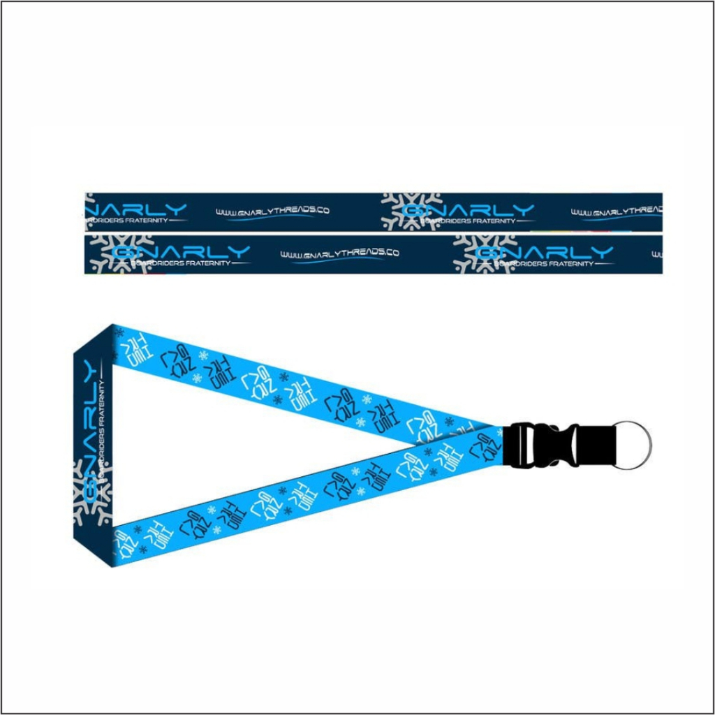 

LANYARD CUSTOM DESAIN CRASHGEAR "SILVANA" BLACK WITH NAME TAG