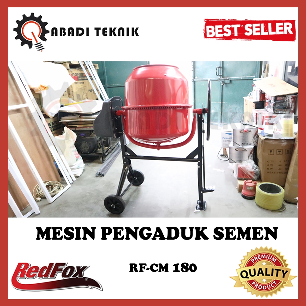 MESIN PENGADUK SEMEN/CONCERETE MIXER 180 LITER RF-CM180