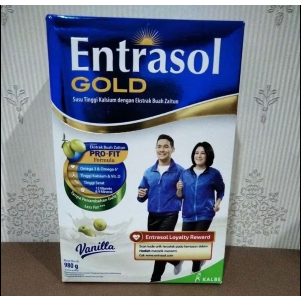 

ENTRASOL GOLD 980gr VANILA