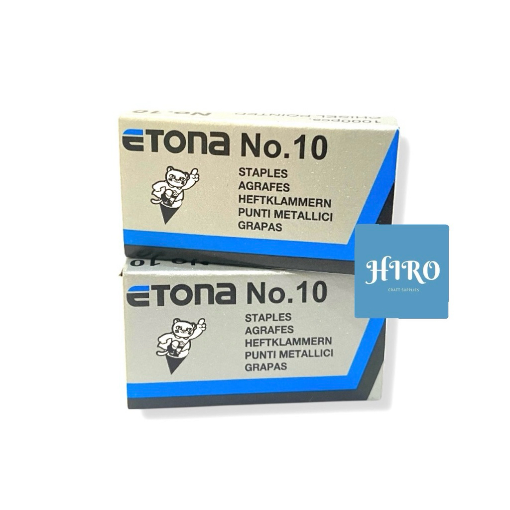 

Isi Staples Mini Etona / Anak Hekter Mini Etona Per Box