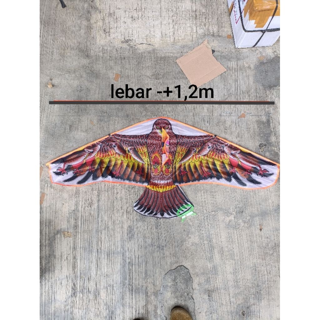 Promo Layangan Layang Elang Kain Parasut Burung