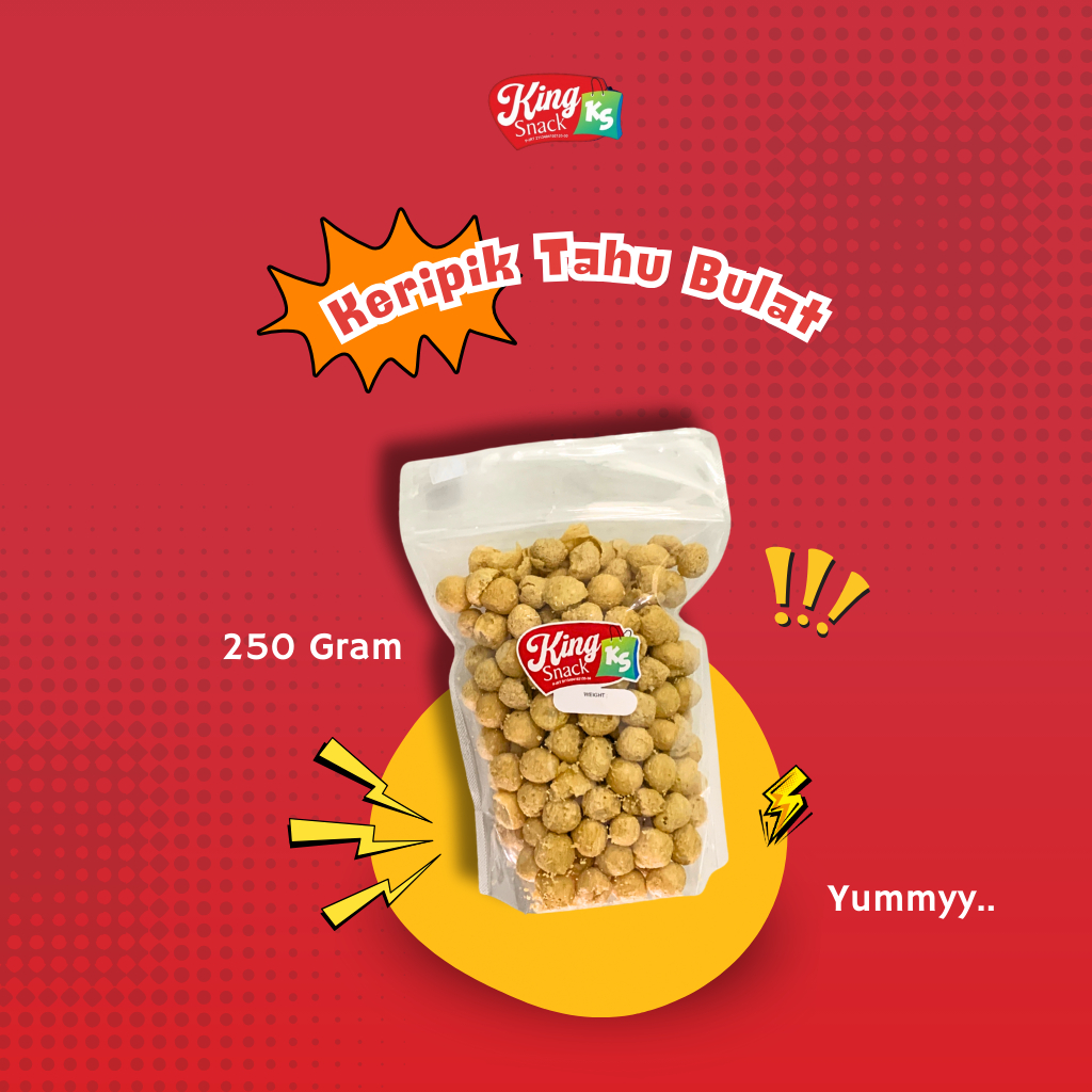 

Keripik Tahu Bulat 250gr