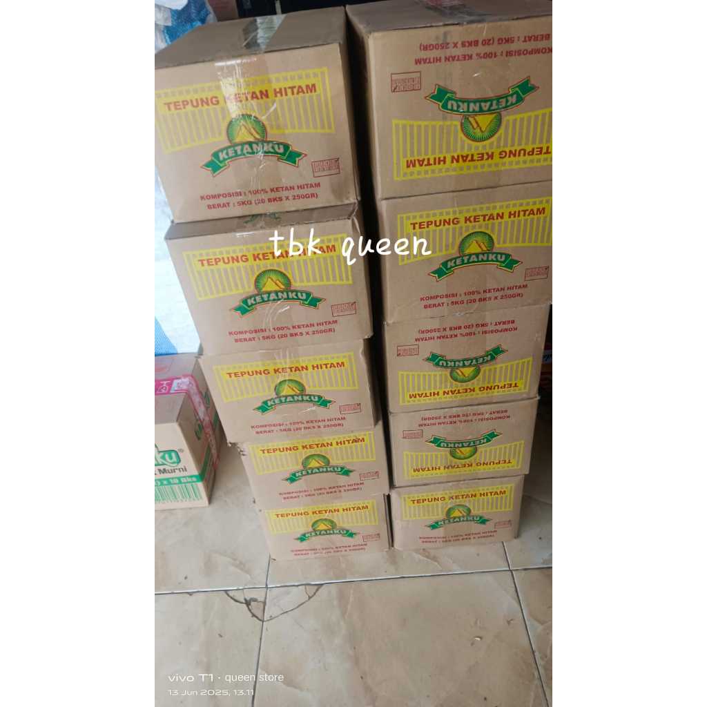 

1 Dus Ketanku Tepung Ketan Hitam (20 pcs x 250gr)