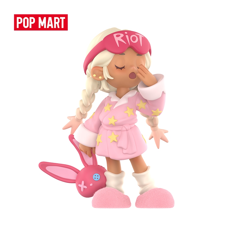POP MART Lil Peach Riot Sleepover Series Action Figures Blind Box Kid Toys Birthday Gift