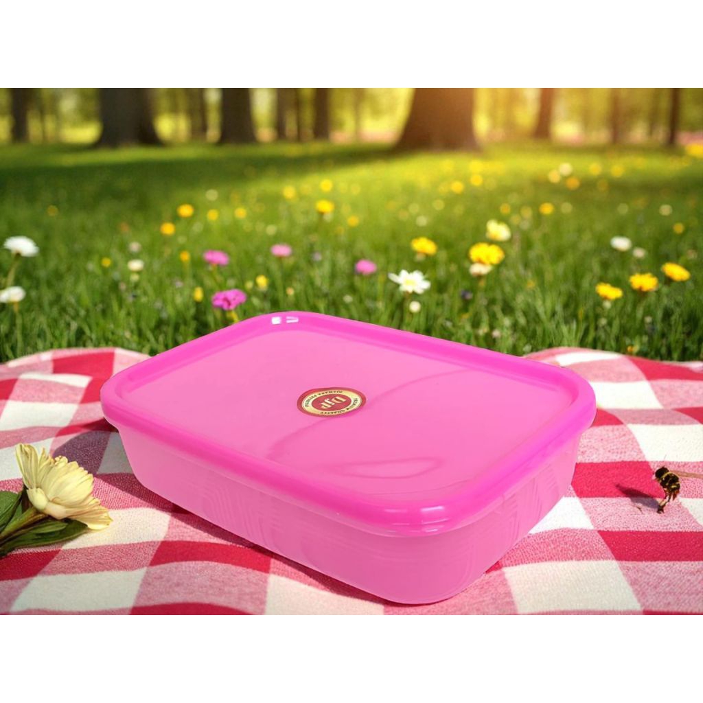 6 Pcs Kotak Makanan Tinwall Tebal Ultrapack 900 ML DJP