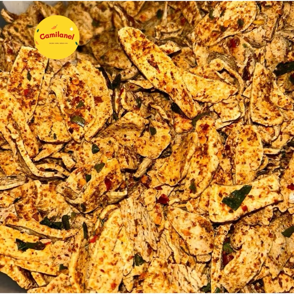 

Basreng pedas daun jeruk 500gram-Cemilan, Food, Kering, Keripik, Snack