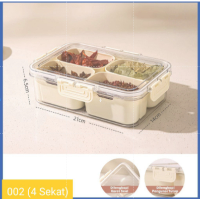 CUCI GUDANG BIG PROMO KOTAK PENYIMPANAN MAKANAN SAYURAN KULKAS KOTAK KULKAS DIDINGINKAN KAPASITAS