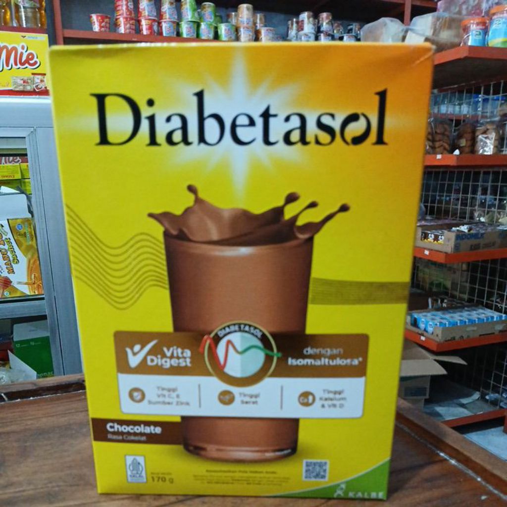 

diabetasol cokelat 170g exp 18-08-26