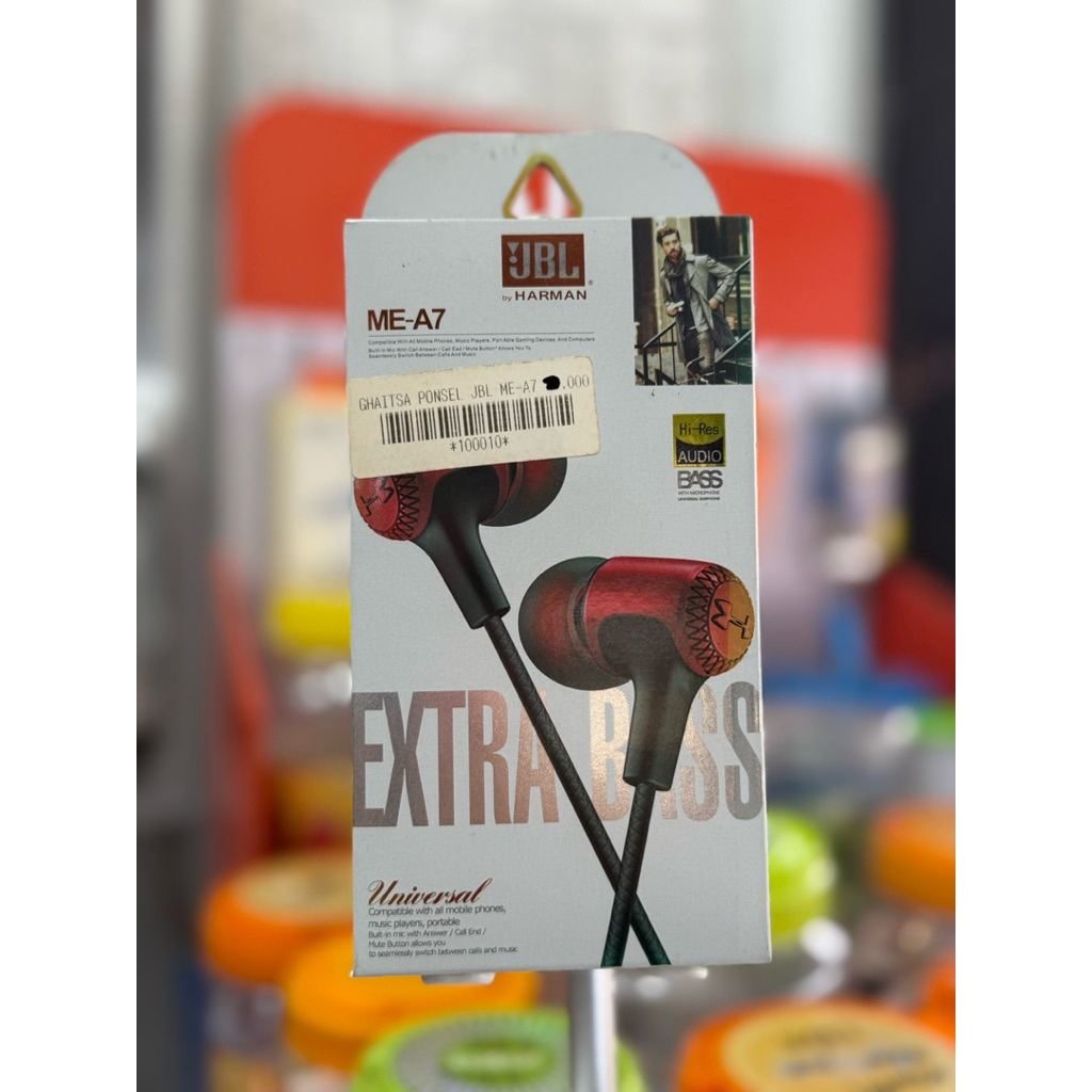 HF I HANDSFREE JBL ME-A7 UNIVERSAL EXTRA BASS