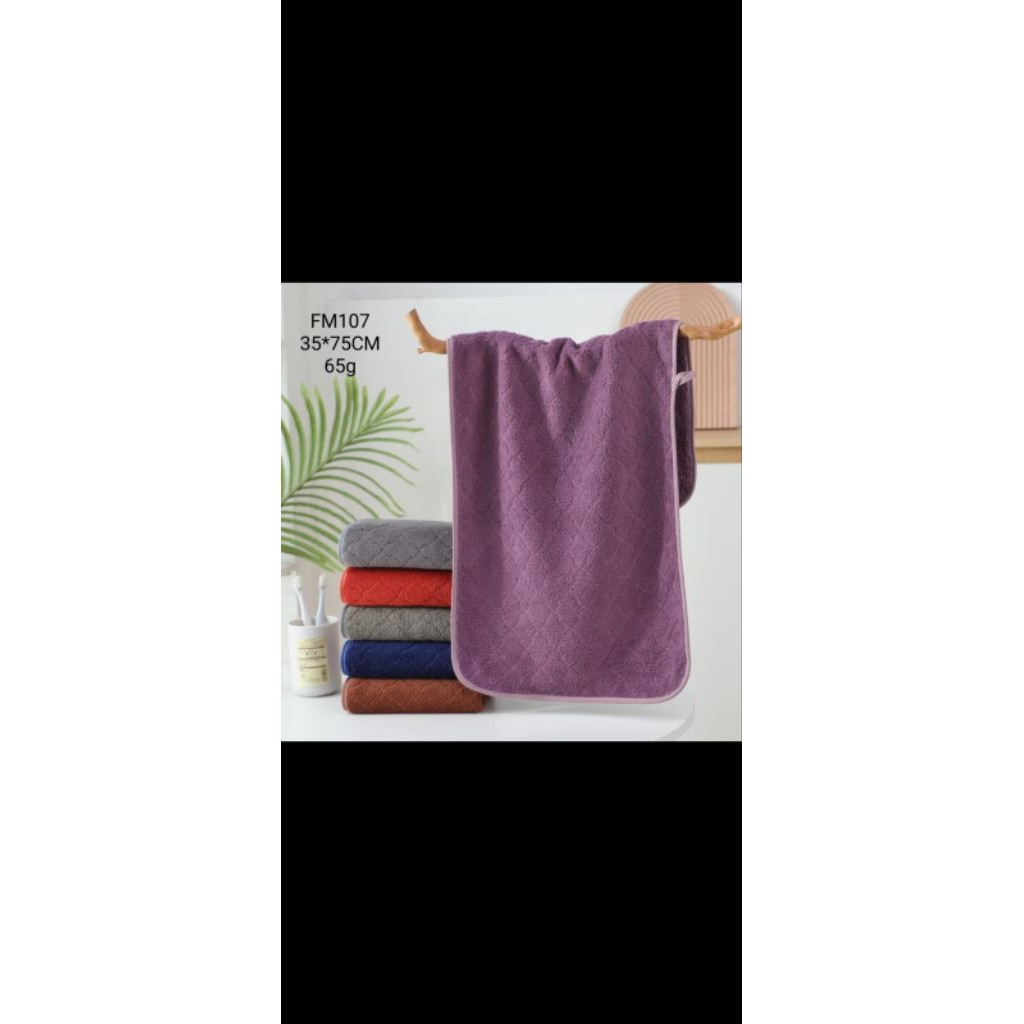 HANDUK KECIL/HANDUK LEHER MICROFIBER LEMBUT  POLOS