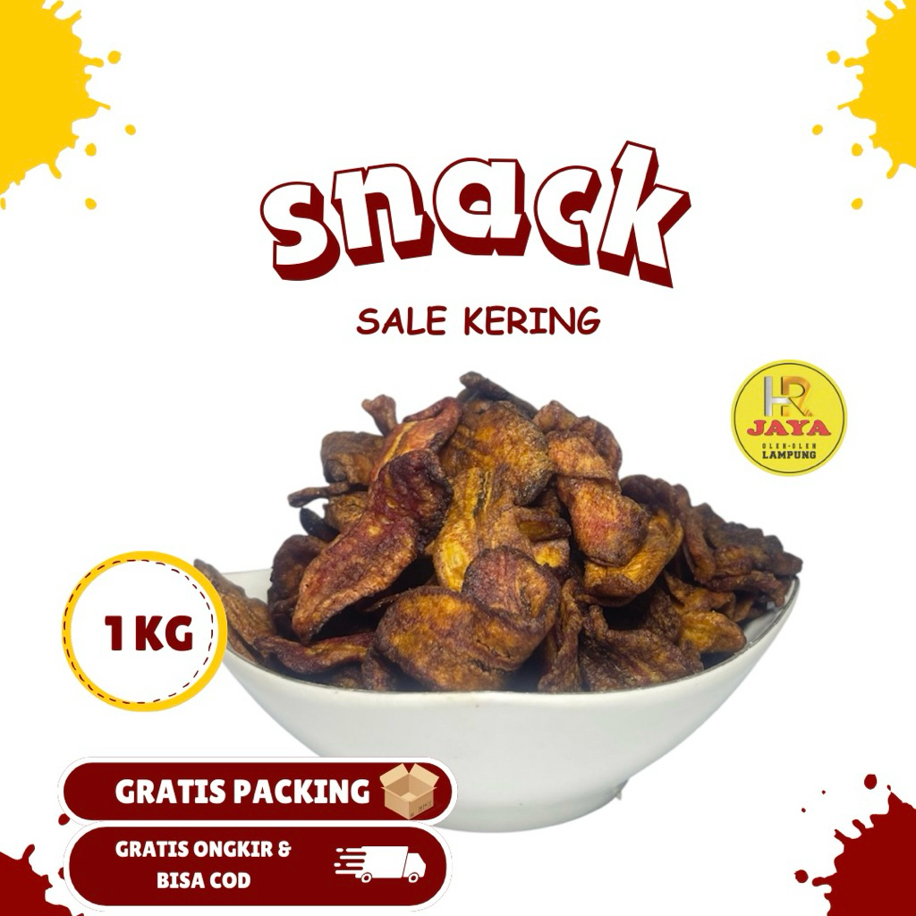 

PROMO 1 kg SALE PISANG KERING manis / Renyah / manis