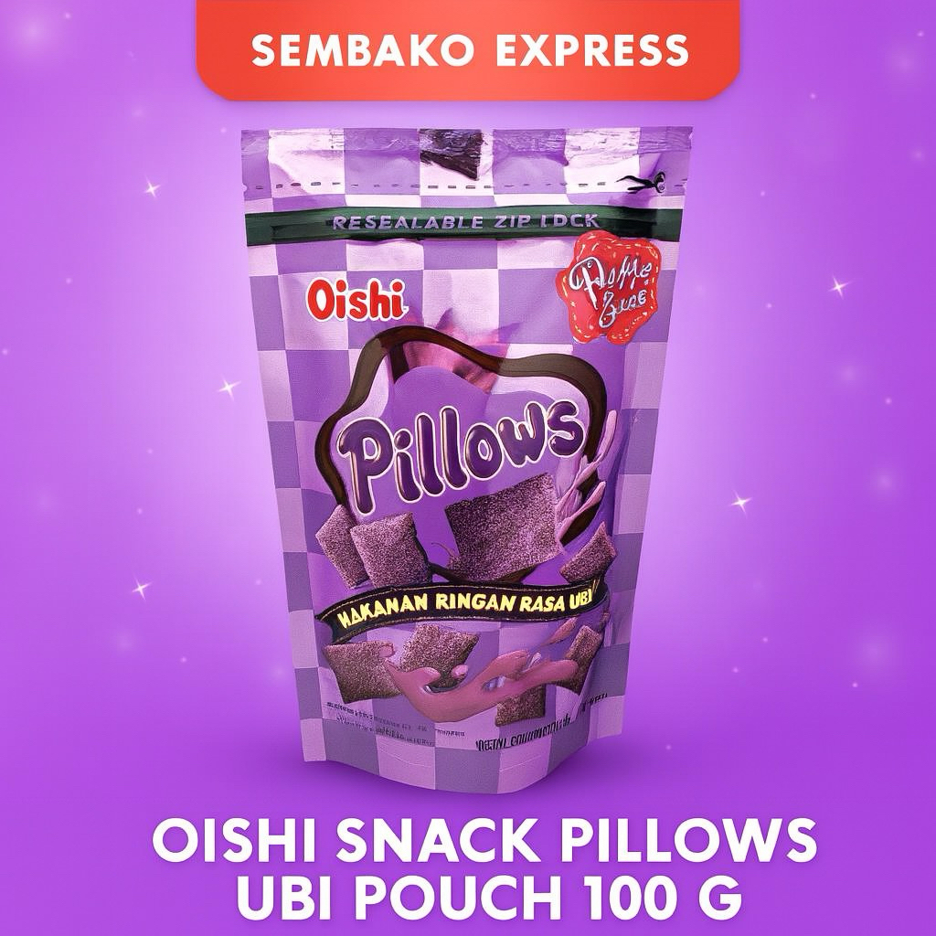 

Oishi Pillows Ubi Ungu Pouch 100 g