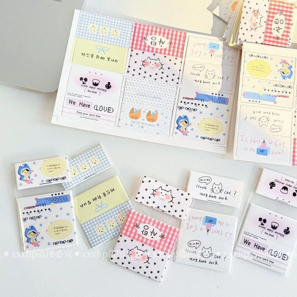 

[HT12] Hang Tag Alas Packing Photo Card Motif Cute Cat Decoration Pack 5,4x5,4cm
