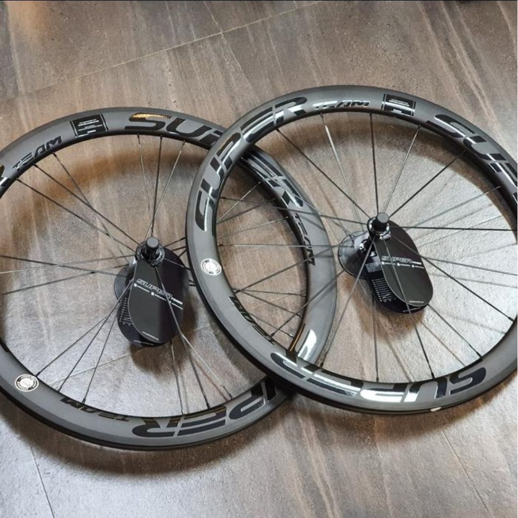 Wheelset Super Team Carbon G4 50mm R13 Rim Brake