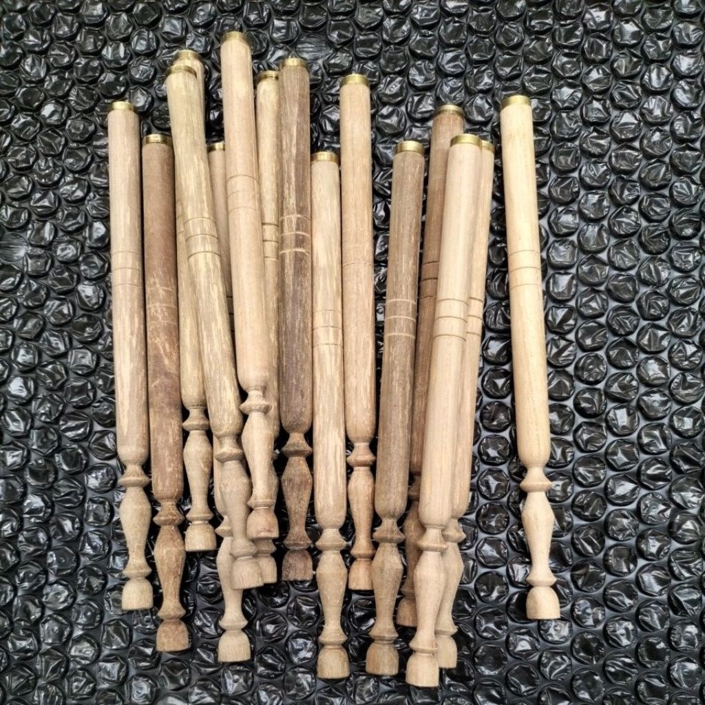 

gagang pena kayu jati/ gagang qolam bambu / pena tutul,celup