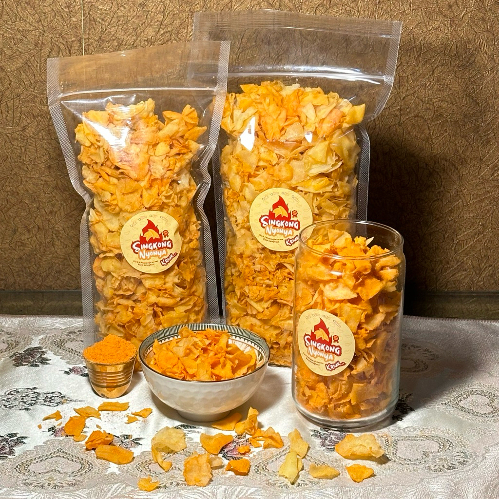 

Kripik Singkong Nyonya Balado 250gr, 500gr, 1kg