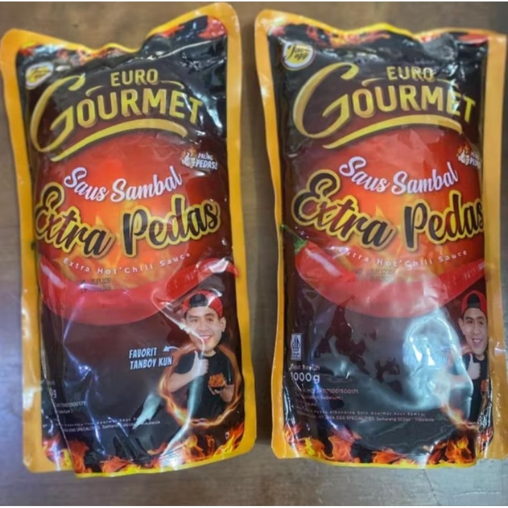 

saos sambal extra pedas 1kg Euro Gourmet