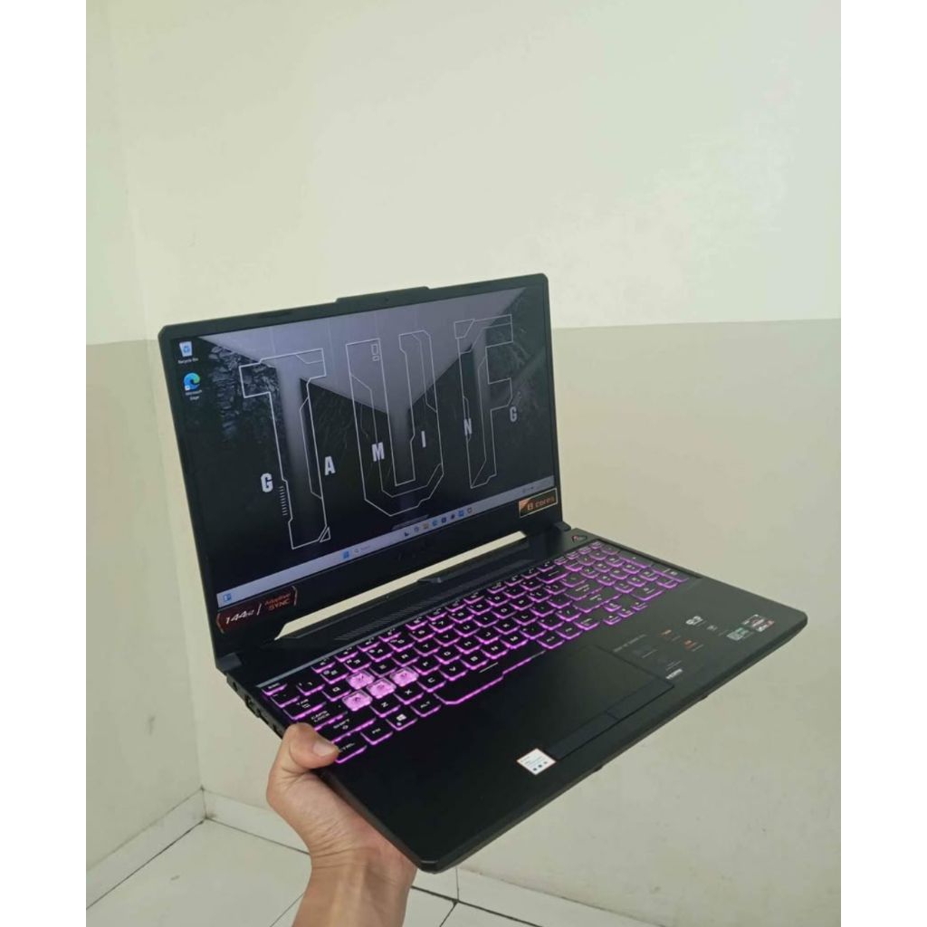 Laptop Asus  tuf A15 Ryzen 7 4800H with Radeon Graphics
