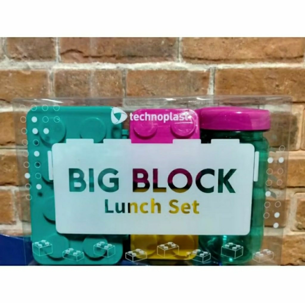 technoplast big block lunch set