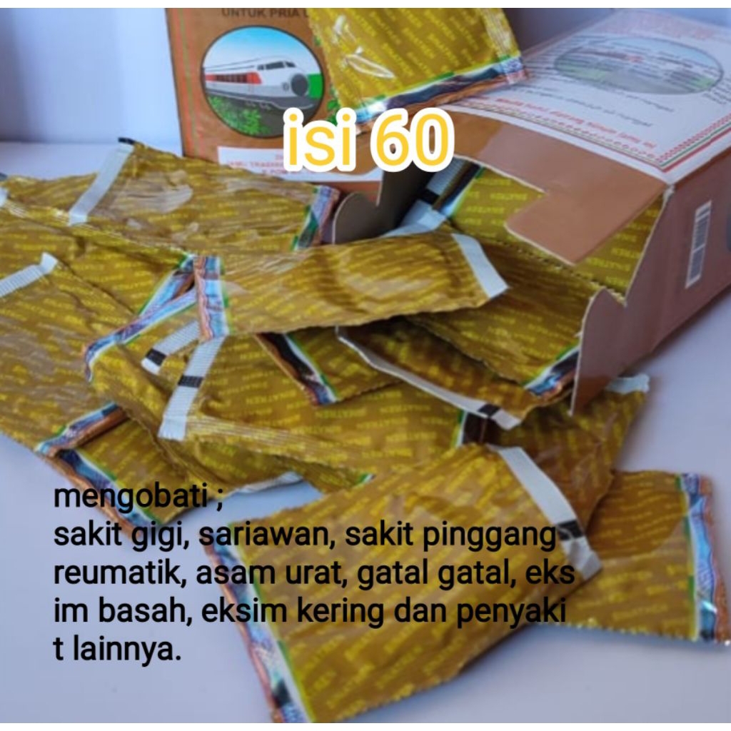 

Jamu Tradisional Seduh isi 60 Original