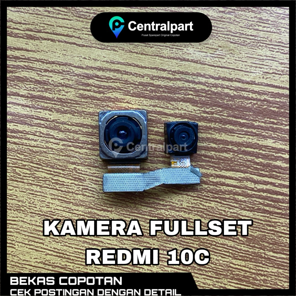 KAMERA CAMERA BELAKANG XIAOMI REDMI 10C ORIGINAL COPOTAN