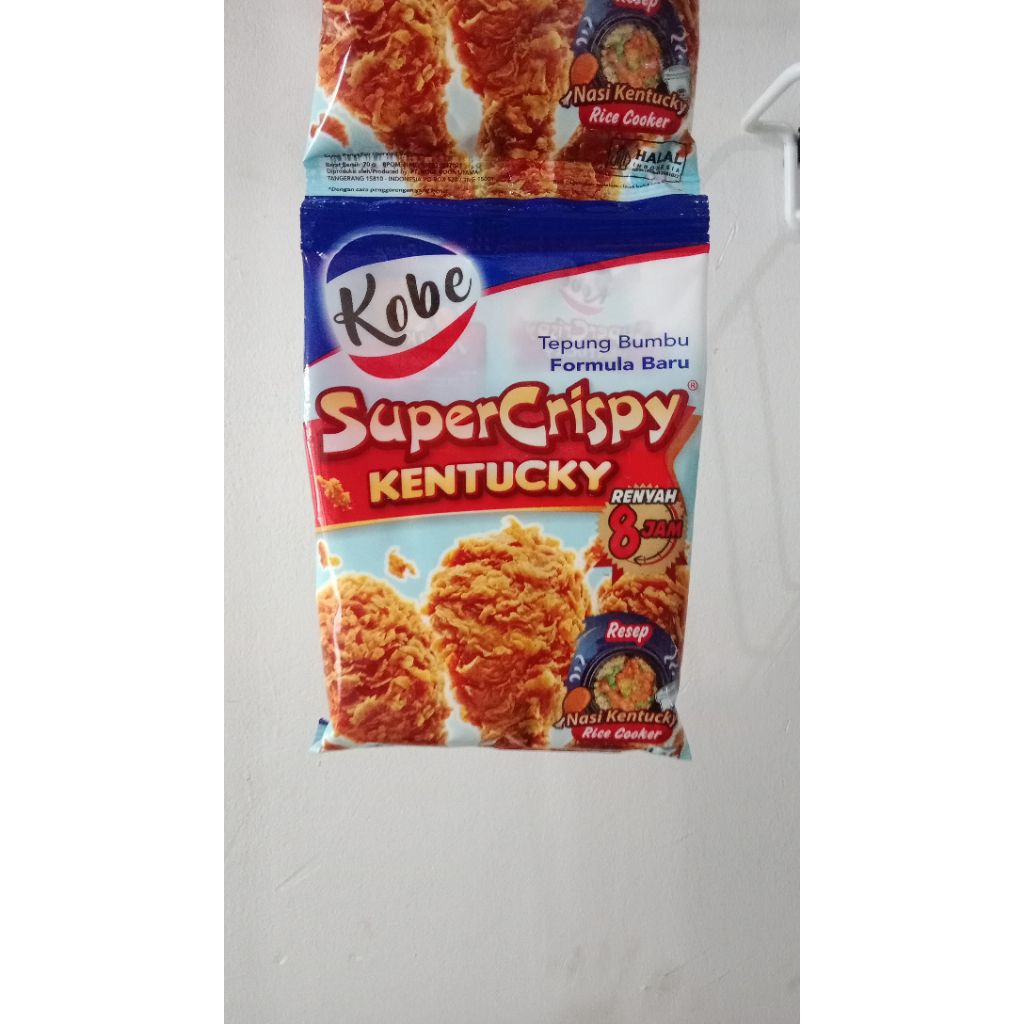 

KOBE TEPUNG BUMBU SUPER CRISPY 70 GRAM