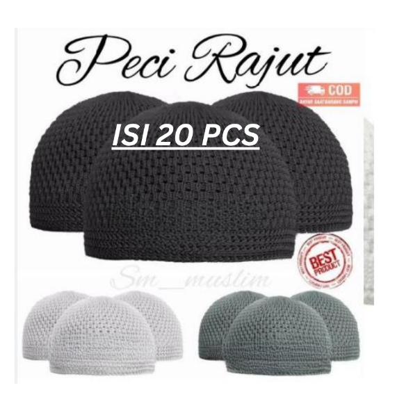 Peci Rajut Nanas Bayi Batita  1 KODI / Peci Anak Bayi Lucu Isi 20 (1 kodi)