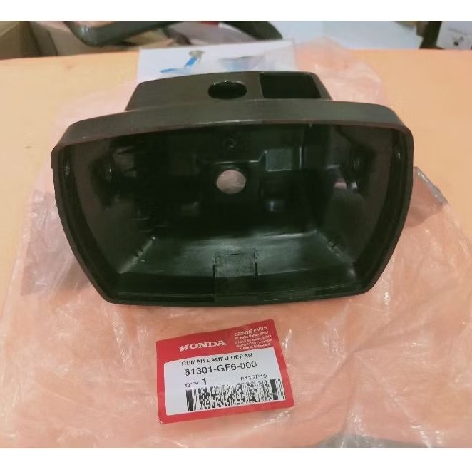 rumah batok lampu reflektor depan honda win ori tahun tua lampu kecil original