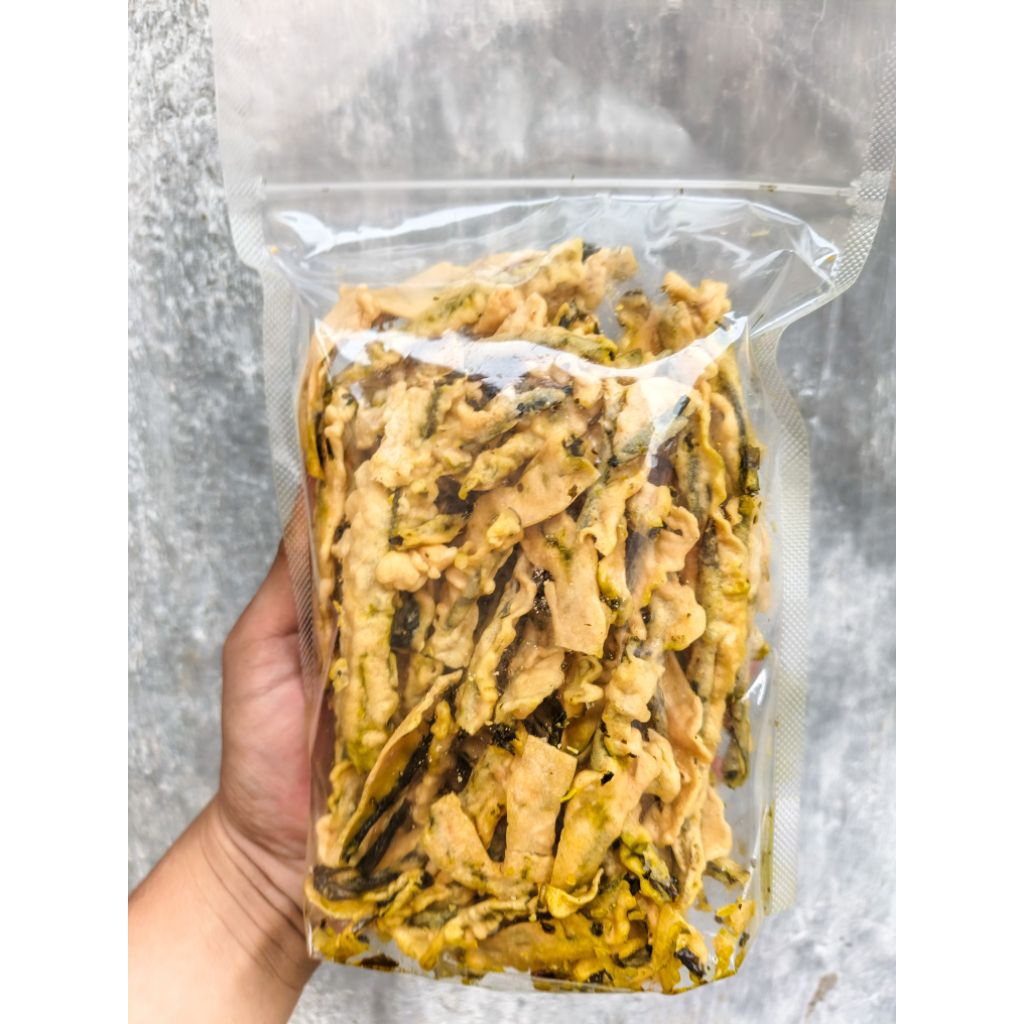 

Kripik Daun Singkong "Belut" jamin nikmat banget dan Gurih